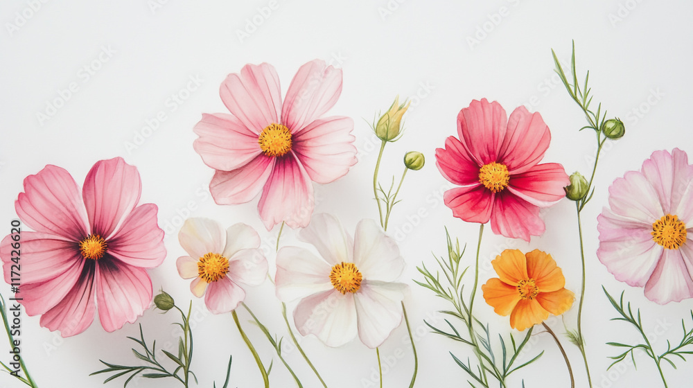 custom made wallpaper toronto digitalElegant wedding invitation card background vector. Minimal hand painted watercolor botanical flowers texture template background. Design for wedding, vip cover, poster, rsvp moderncard.Valentine's Day