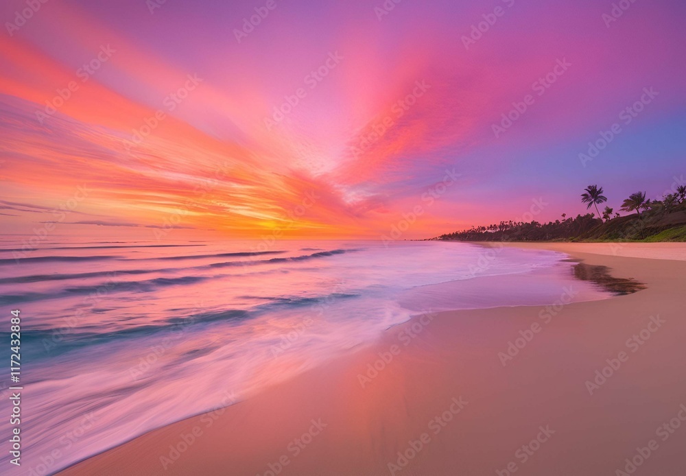 Fototapeta premium Pink Sea