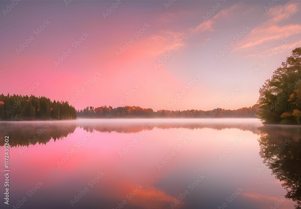 Fototapeta premium Pink Lake