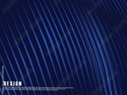 Futuristic blue digital technology background, nano cyber information, abstract communication, future technology data innovation, internet network speed connection. Editable strokes.