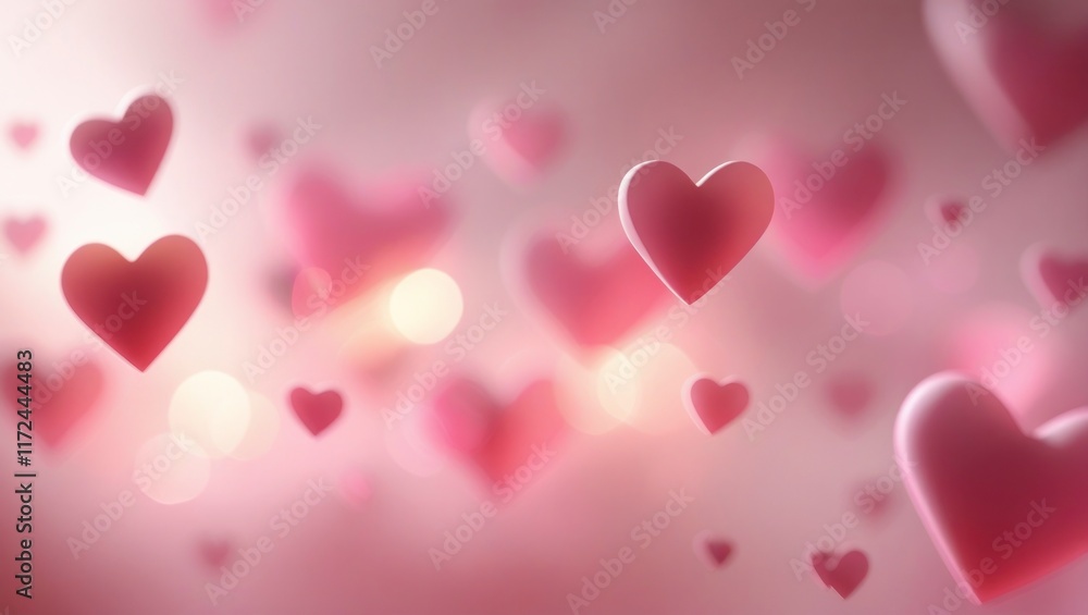 valentines day background with hearts in various colors valentines day background with hearts in various colors