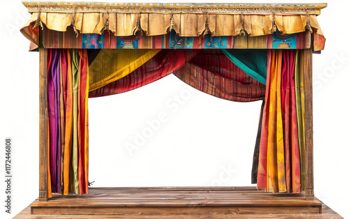 Rustic Wooden Theater Set on white background.PNG