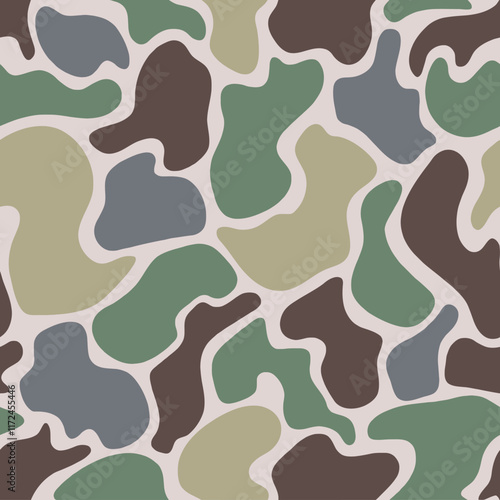 camouflage seamless pattern