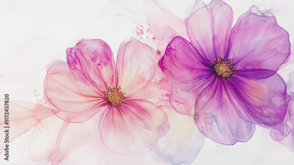 Elegant wedding invitation card background vector. Minimal hand painted watercolor botanical flowers texture template background. Design for wedding, vip cover, poster, rsvp moderncard.Valentine's Day Elegant wedding invitation card background vector. Minimal hand painted watercolor botanical flowers texture template background. Design for wedding, vip cover, poster, rsvp moderncard.Valentine's Day