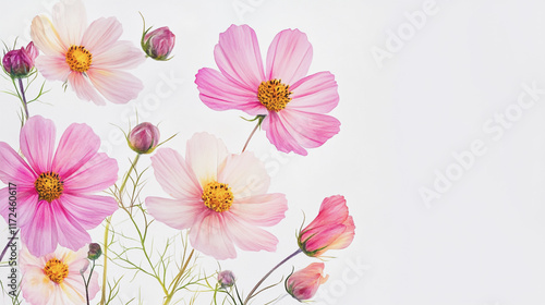 Wallpaper Mural Elegant wedding invitation card background vector. Minimal hand painted watercolor botanical flowers texture template background. Design for wedding, vip cover, poster, rsvp moderncard.Valentine's Day Torontodigital.ca