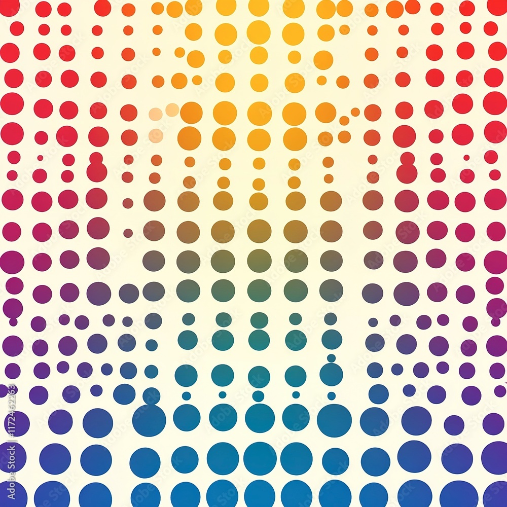 Abstract Colorful Gradient Circle Pattern Design Abstract Colorful Gradient Circle Pattern Design
