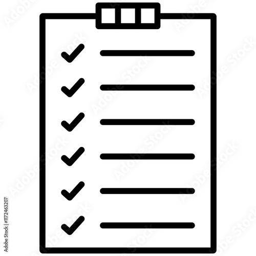 List Line Icon Style