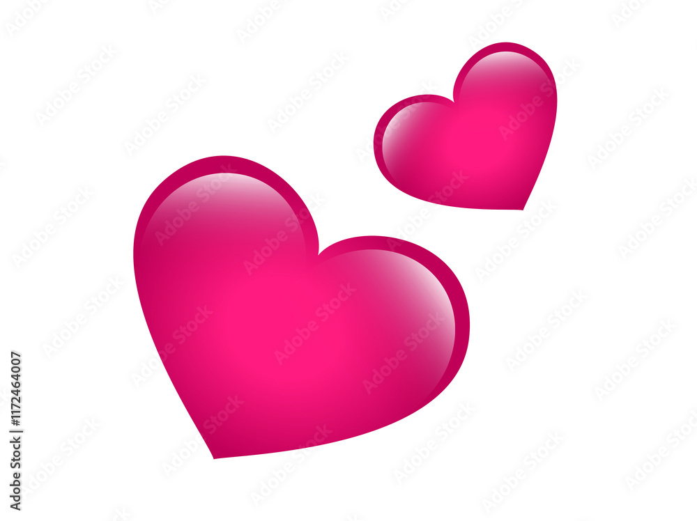 Two revolving hearts switching places icon with circular line Two revolving hearts switching places icon with circular line