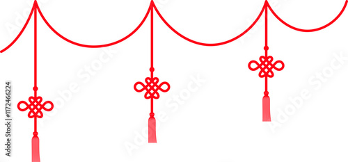 Chinese Knot Decorative Hanging illustration