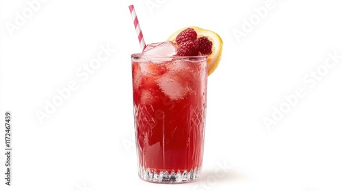 Wallpaper Mural Fresh juice drink isolated on white background Torontodigital.ca