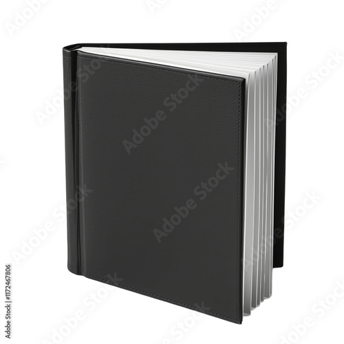 black book isolated on white