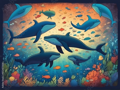 fish in aquarium
