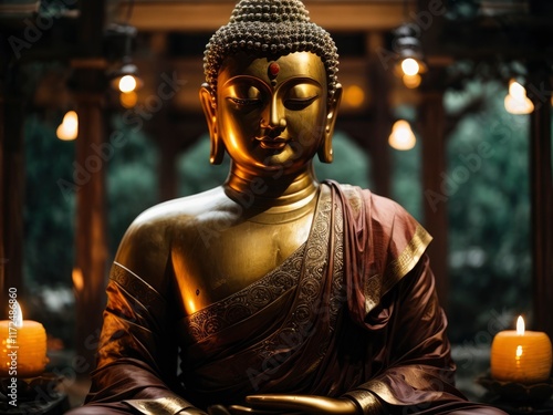 buddha statue in the temple
