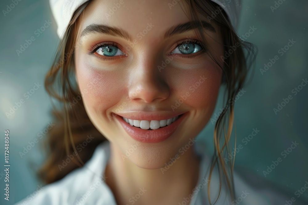 Smiling nurse portrait
