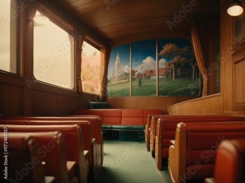 interior of a luxury hotel