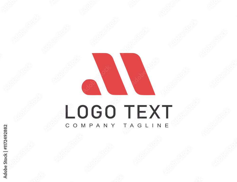 Obraz premium Subtle Branding Minimalist Logo