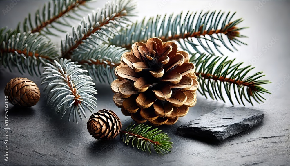 A highly detailed and realistic pinecone A highly detailed and realistic pinecone