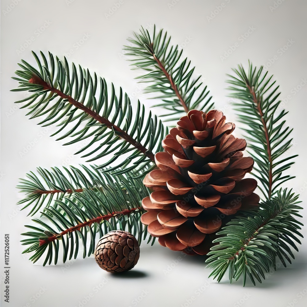 A highly detailed and realistic pinecone A highly detailed and realistic pinecone