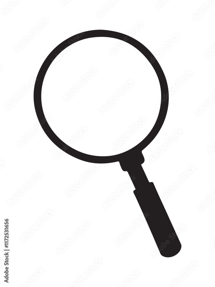 search icon design element vector on white background search icon design element vector on white background