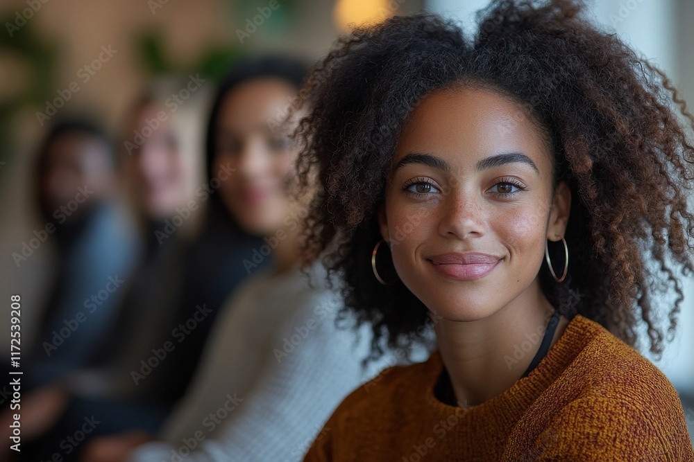A group of diverse individuals participating in a group therapy session. Generative AI A group of diverse individuals participating in a group therapy session. Generative AI