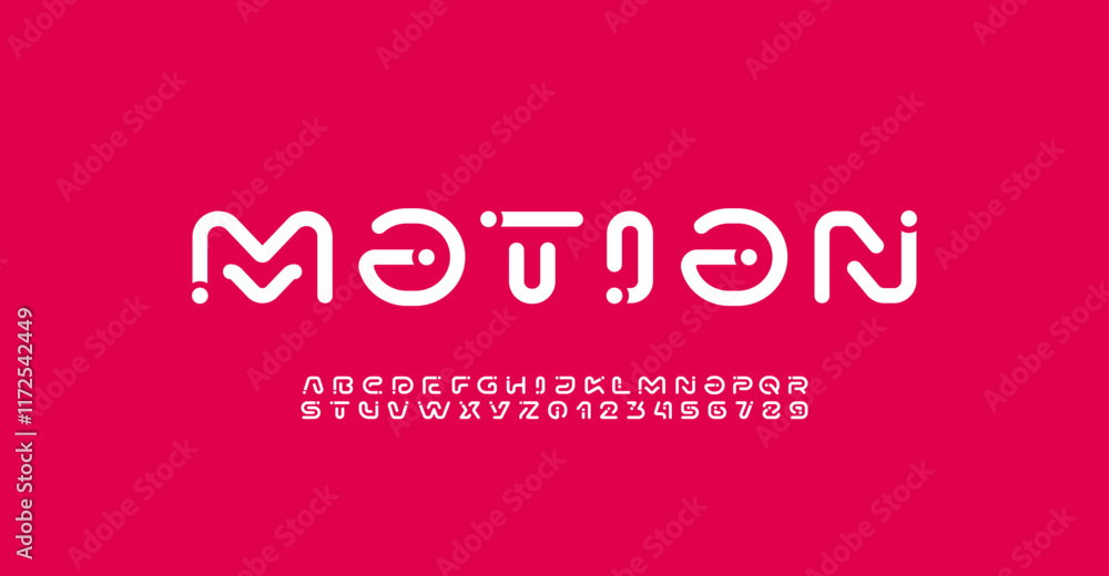 Font digital cyber alphabet with point, trendy white letters A, B, C, D, E, F, G, H, I, J, K, L, M, N, O, P, Q, R, S, T, U, V, W, X, Y, Z and numerals 0, 1, 2, 3, 4, 5, 6, 7, 8, 9. Font digital cyber alphabet with point, trendy white letters A, B, C, D, E, F, G, H, I, J, K, L, M, N, O, P, Q, R, S, T, U, V, W, X, Y, Z and numerals 0, 1, 2, 3, 4, 5, 6, 7, 8, 9.