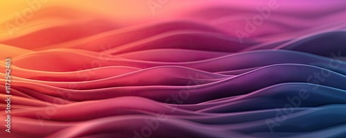 Soft abstract background concept. Abstract colorful waves create a soothing visual for design and inspiration.