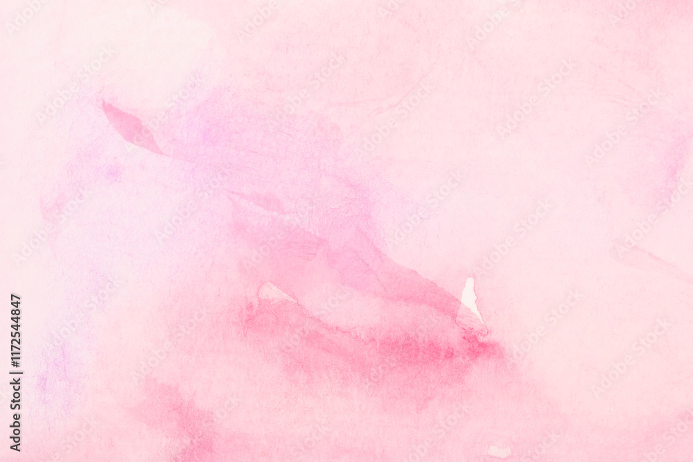 Fototapeta premium Peach, light pink with gold stripes watercolor, ink, abstract backround texture. Copy space for banner, poster, backdrop for text, textures design art work.