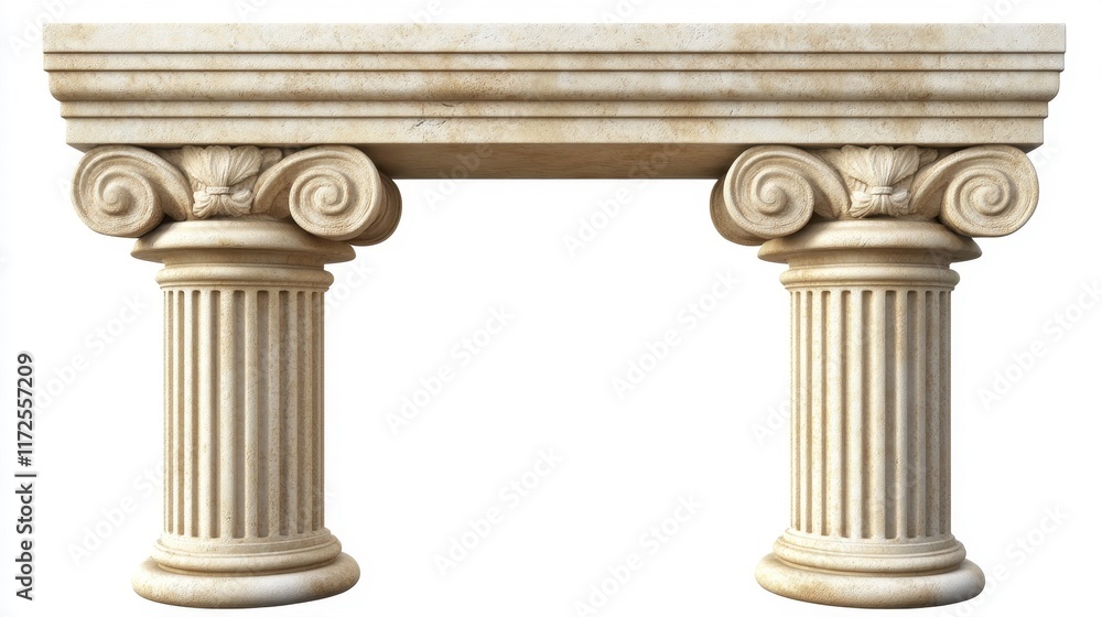 Obraz premium Classic Doric Roman Pillar Design