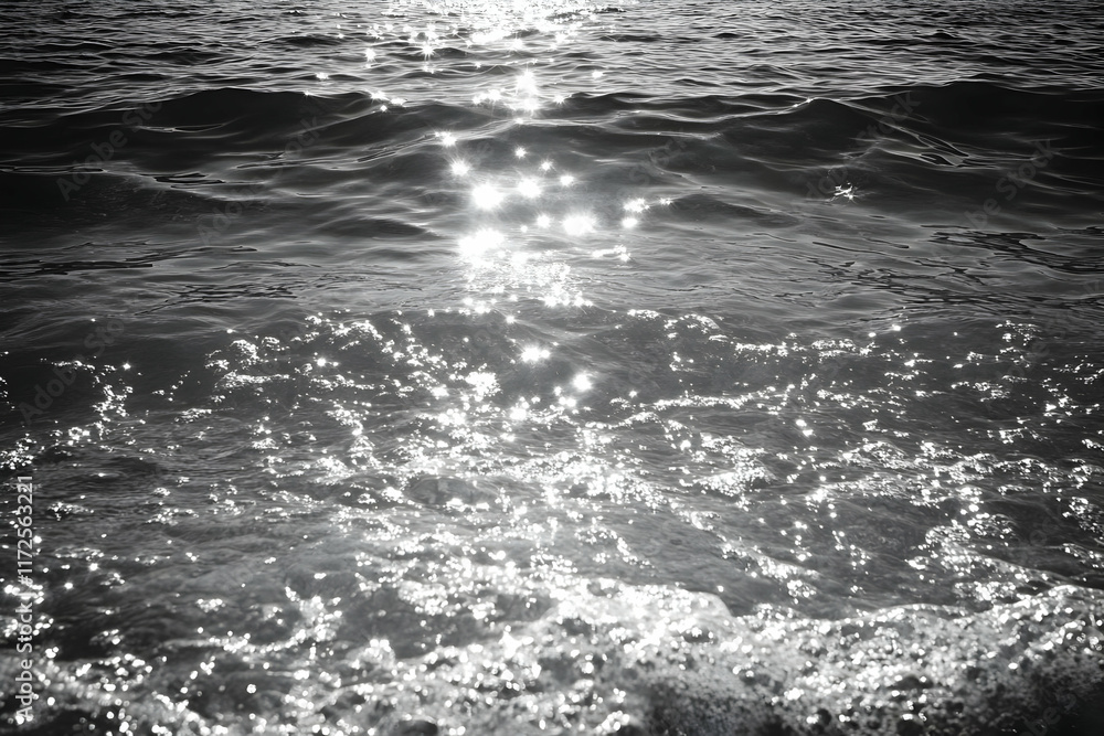 Obraz premium Glimmering Water Abstract Background