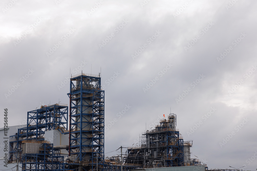 contruction site. oil and gas refinery, oil indusrty , petroleum