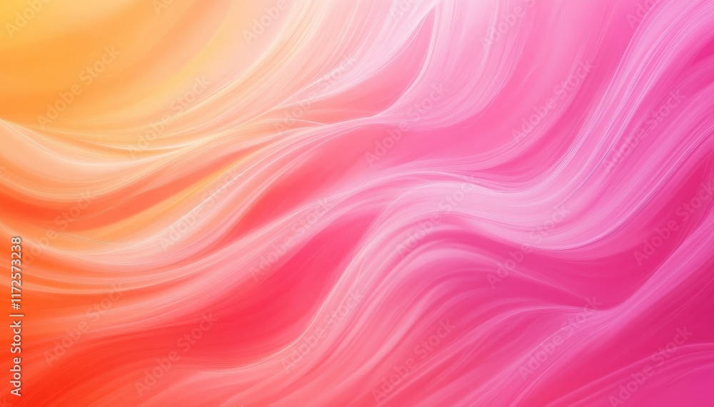Abstract Pink and Orange Swirling Waves Fluid Dynamic Background Design Abstract Pink and Orange Swirling Waves Fluid Dynamic Background Design