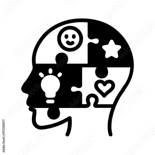 Vector black icons for Traits