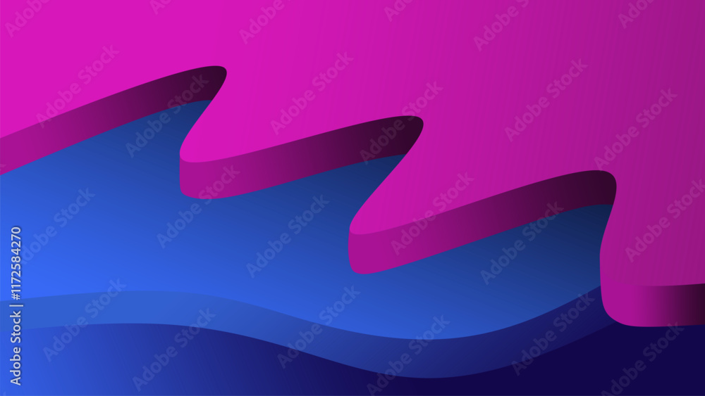 Wave abstract pattern with light. 3d blue pink background with free space for design. Wave abstract pattern with light. 3d blue pink background with free space for design.