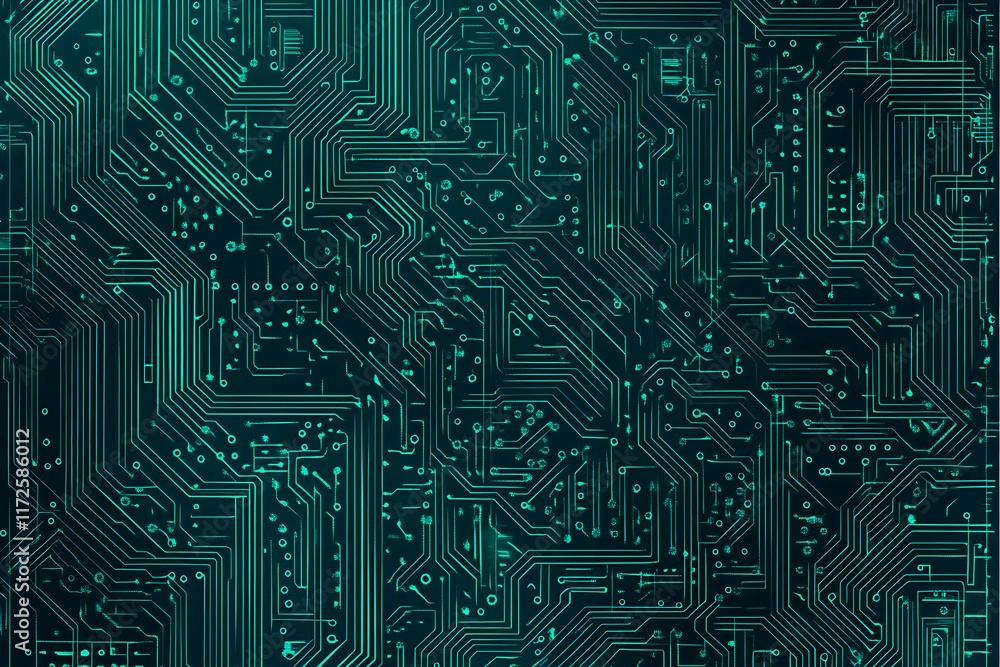 Abstract close-up of a glowing blue digital circuit board, showcasing intricate connections and technological design on a black background.
Abstract close-up of a glowing blue digital circuit board, showcasing intricate connections and technological design on a black background.