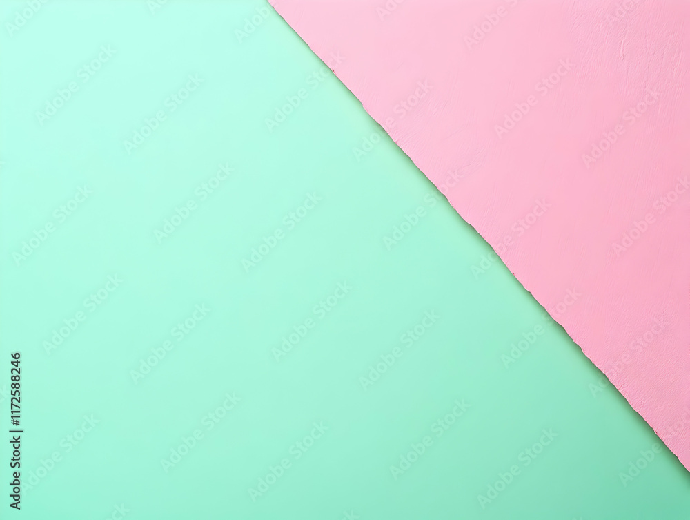 Abstract Pastel Background Mint Pink Abstract Pastel Background Mint Pink