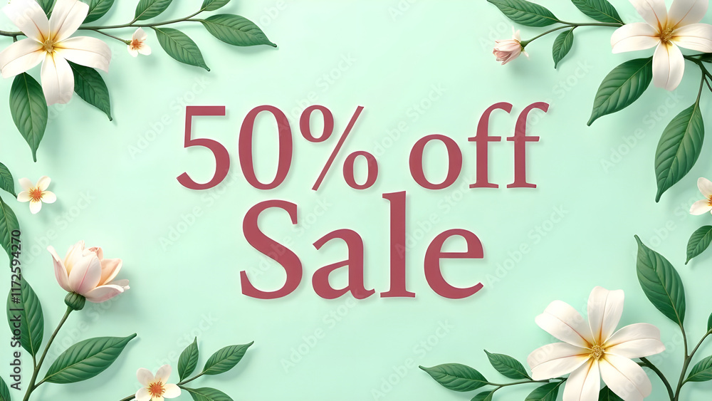 Enhance your day with our vibrant and colorful spring sale, offering 50 off on beautiful floral designs
