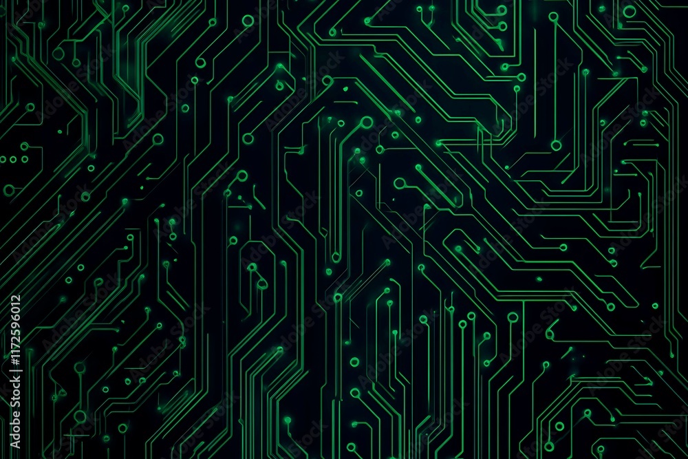 Abstract close-up of a glowing blue digital circuit board, showcasing intricate connections and technological design on a black background.
Abstract close-up of a glowing blue digital circuit board, showcasing intricate connections and technological design on a black background.