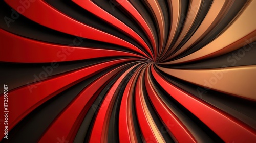 Wallpaper Mural Abstract swirl of motion lines converging at a central point, perfect for illustrating dynamic concepts. Torontodigital.ca