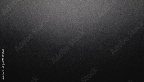 Espacio de copia de banner ancho con efecto de textura de ruido de fondo degradado granulado negro gris oscuro