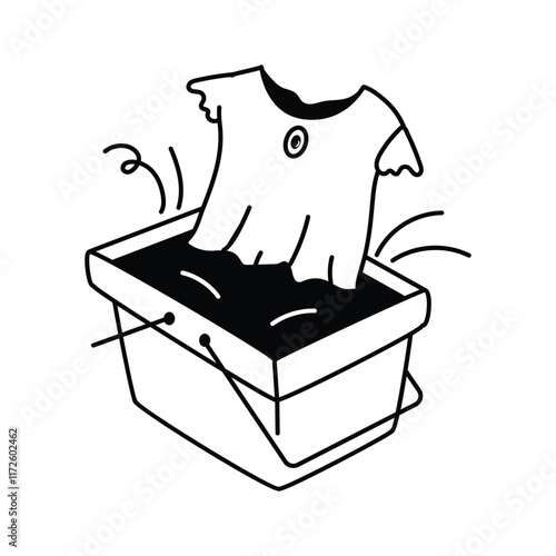 Online shopping and business marketplace concept icon