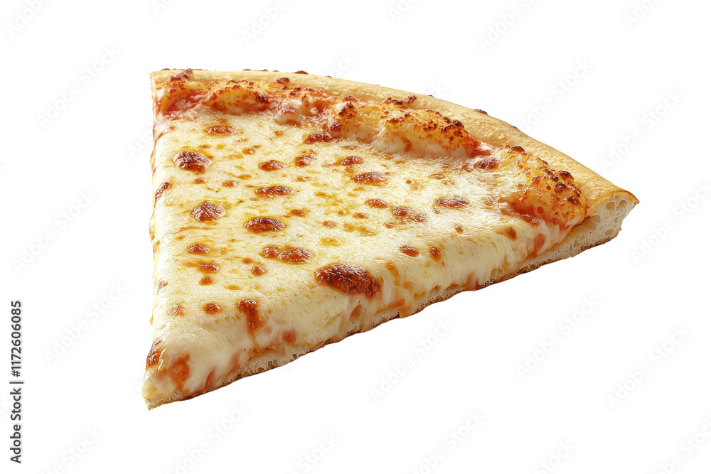 A slice of pizza featuring a golden crust and melted cheese, garnished with a hint of pepperoni. A slice of pizza featuring a golden crust and melted cheese, garnished with a hint of pepperoni.