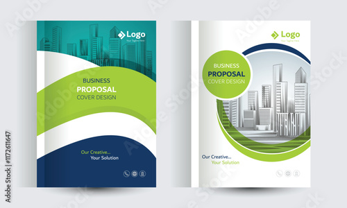 Corporate Business Proposal Cover Design Template