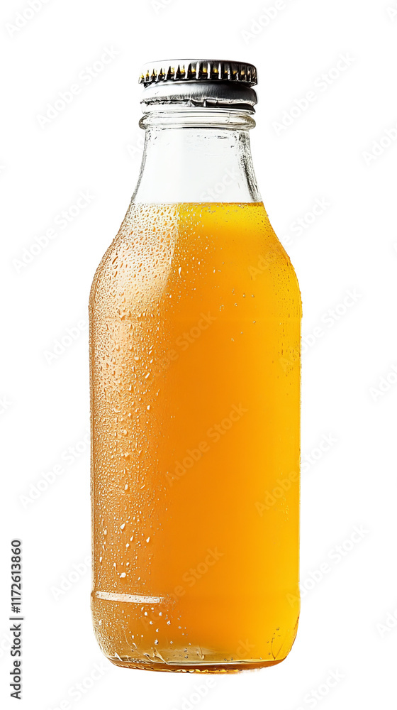 kombucha drink, front view, white background kombucha drink, front view, white background