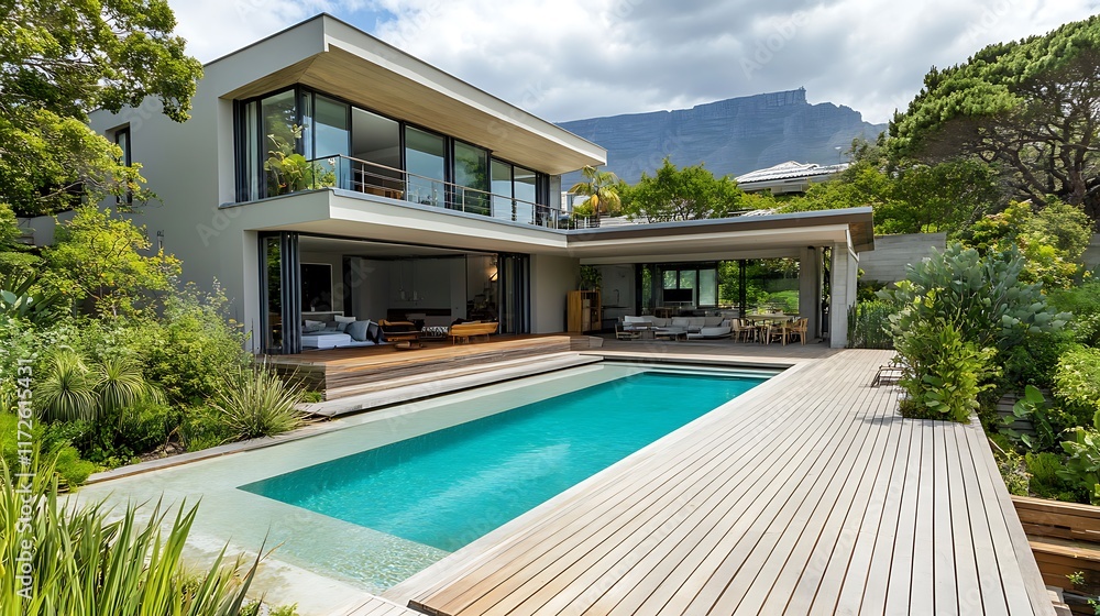 Luxury Modern House with Pool and Landscaping Luxury Modern House with Pool and Landscaping