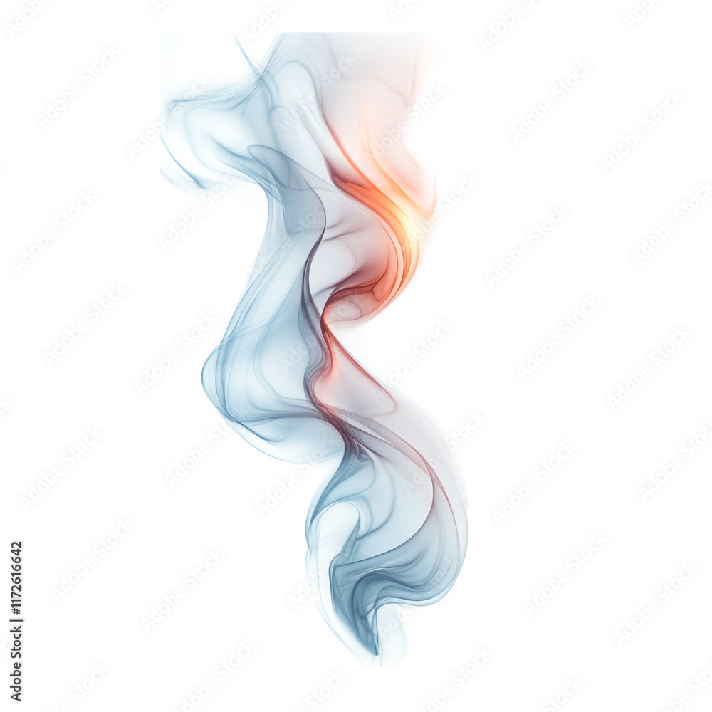 Ethereal White Smoke on Minimalist Canvas, Soft wisps of smoke gracefully dance against a pure white backdrop, creating a serene atmosphere. Ethereal White Smoke on Minimalist Canvas, Soft wisps of smoke gracefully dance against a pure white backdrop, creating a serene atmosphere.