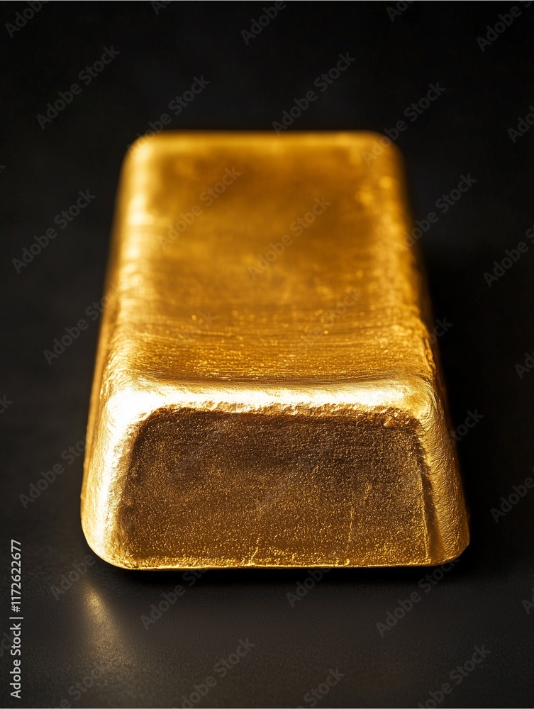 Gold bars with a religious theme on a black background Gold bars with a religious theme on a black background