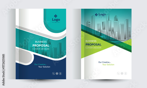 Corporate Business Proposal Cover Design Template