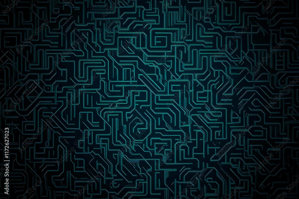 Abstract close-up of a glowing blue digital circuit board, showcasing intricate connections and technological design on a black background.
Abstract close-up of a glowing blue digital circuit board, showcasing intricate connections and technological design on a black background.