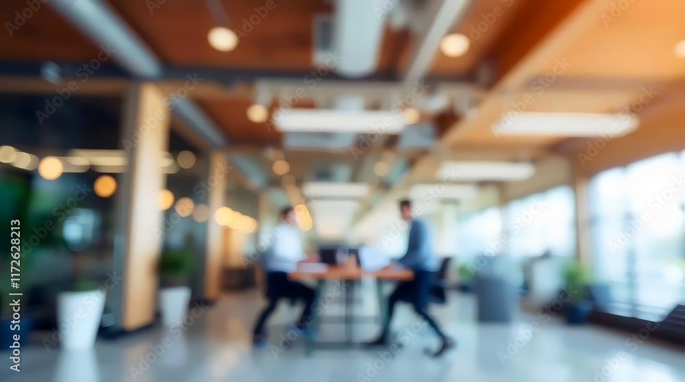 Office Cafeteria Bokeh Background, blurred Office Cafeteria Bokeh Background, blurred