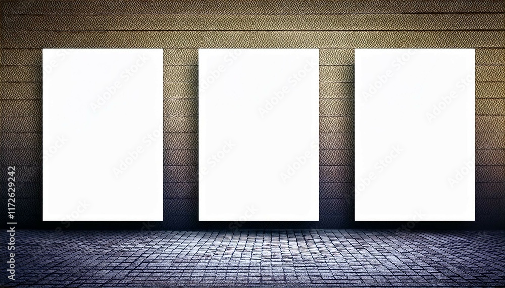 Fototapeta premium empty room with a frame